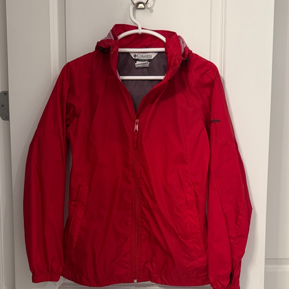 Columbia Vibrant Red Outdoor Jacket